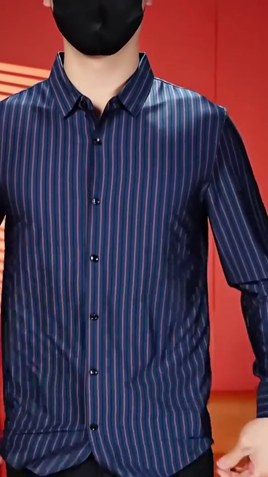 Men's Pure Cotton Checks Pattern Slim Fit Semi Cutaway Collar Full Sleeve Formal Shirt