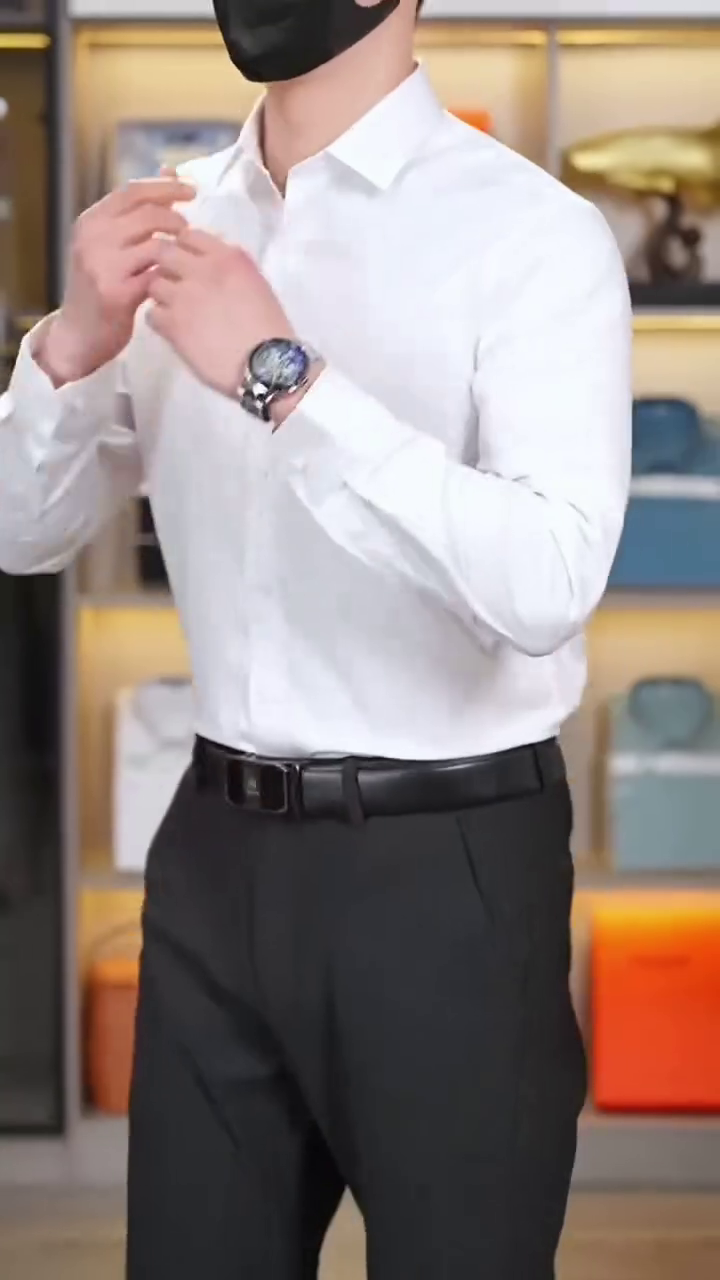 Men Slim Fit Formal Shirt