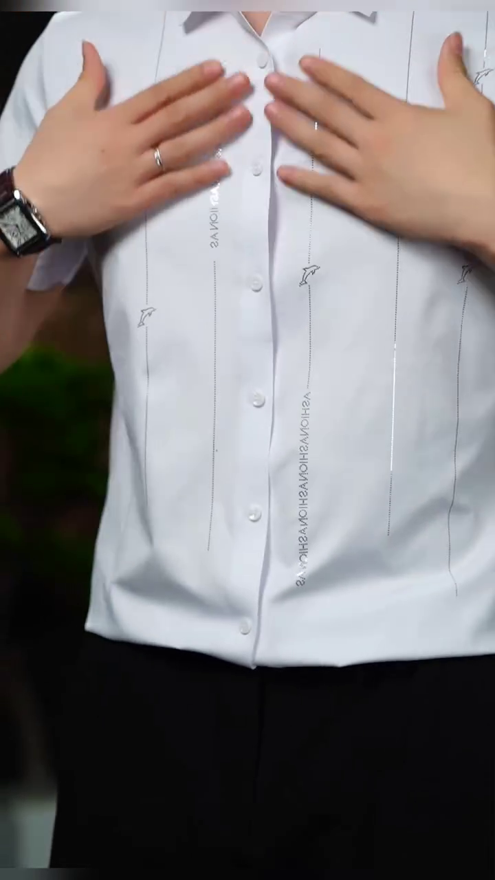 Summer Casual Slimming Shirt Thin Short-sleeved Shirt for Men Middle-aged Half-sleeved Shirt