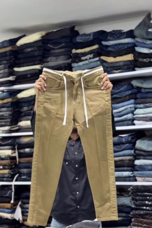 Men Henry Skinny Cropped Fit Stretchable Jeans