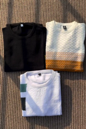 Geometric Printed Pullover