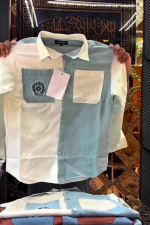 Men Relaxed Fit Printed Blue Shirts