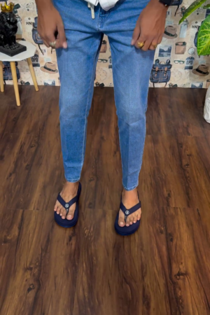 Plus Size Men Mid-Rise Stretchable Cotton Jeans