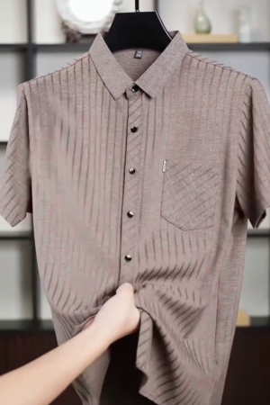 Men Striped Formal Shirt