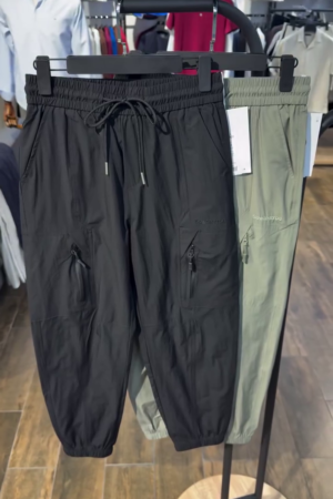 Men Black Solid Joggers
